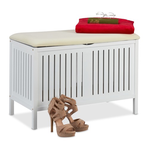 Banc avec espace rangement - de,