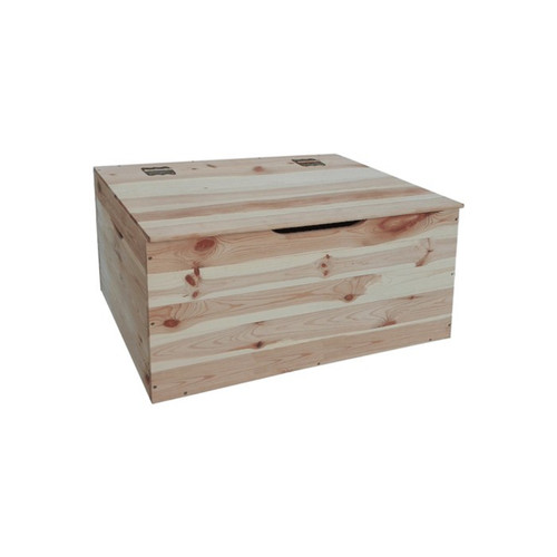 Banc coffre pin - coffre, en