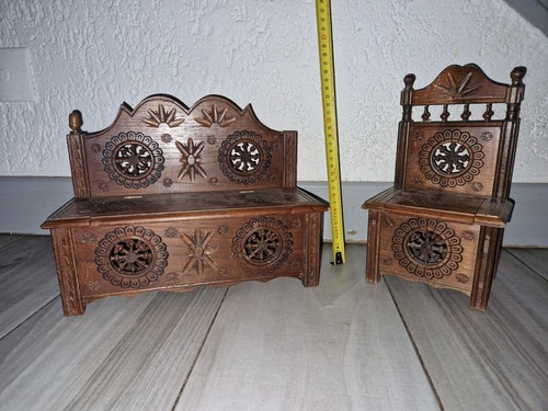 Chaise coffre 1 banc - 1,